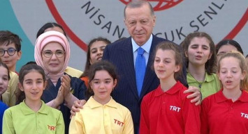 Cumhurbaşkanı Erdoğan çocuklarla buluştu: Bu Millet Bahçesi'ni açarken bugünleri hayal ettim!