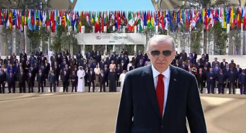 Cumhurbaşkanı Erdoğan Dünya İklim Eylemi Zirvesi'ne katıldı: Zirvede aile fotoğrafı çekildi