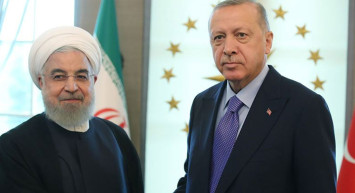 Cumhurbaşkanı Erdoğan, Hasan Ruhani ile Görüştü