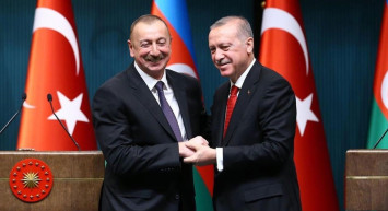Cumhurbaşkanı Erdoğan ile Azerbaycan Cumhurbaşkanı Aliyev arasındaki görüşme başladı
