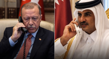 Cumhurbaşkanı Erdoğan, Katar Emiri Al Sani ile görüştü