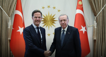 Cumhurbaşkanı Erdoğan, NATO Genel Sekreteri Rutte'yi kabul etti