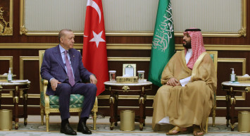 Cumhurbaşkanı Erdoğan, Suudi Arabistan Veliaht Prensi Selman ile görüştü!