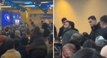 Cumhurbaşkanı Erdoğan'a İsrail protestosunda 9 tutuklama talebi