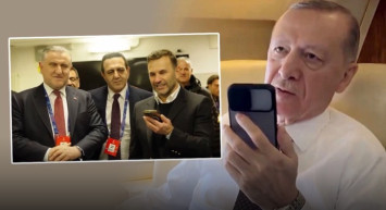 Cumhurbaşkanı Erdoğan’dan GS’e Tebrik Telefonu