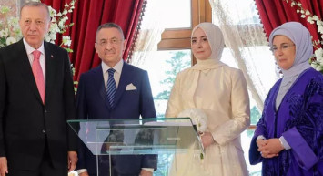 Cumhurbaşkanı Yardımcısı Fuat Oktay ile Cumhurbaşkanı Danışmanı Hümeyra Şahin evlendi! Nikah şahitleri Başkan Erdoğan ile eşi Emine Erdoğan oldu!