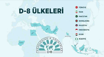 D-8 nedir, ne demektir? D-8 ne amaçla kurulmuştur? D-8 üyeleri hangileridir? D-8 zirvesi nedir? D-8 ülkeleri hakkında detaylı bilgiler