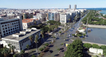 Deniz seviyesinin yükseldiği İskenderun’da son durum