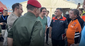 Deprem bölgesinde vefa buluşması: Venezuela'dan Türk ekiplerine teşekkür