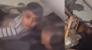 Deprem sonrası enkazdan çıkarılanlar tekbir sesleriyle karşılandı! 