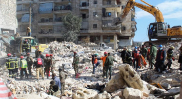 Depremde beşinci güne girildi: Adıyaman'daki son durum havadan görüntülendi