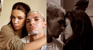 Devrim Özkan ile Lucas Torreira’dan samimi poz: Havuz başında aşk fotoğrafı verdiler