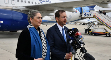 Diyaloğu geliştirme mesajında bulunan İsrail Cumhurbaşkanı Herzog'un uçağı Ankara'ya geldi