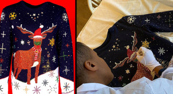 Dünyanın En Pahalı Noel Kazağı! 30 Bin Siterline Satışa Çıkarılıyor