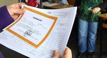 e-Okul karne notları görüntüleme ve VBS takdir, teşekkür belgesi sorgulama ekranı