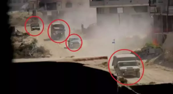 El Kassam Tugayları'ndan İsrail Konvoyuna Pusu: Gazze'de Çatışmalar 349. Gününde