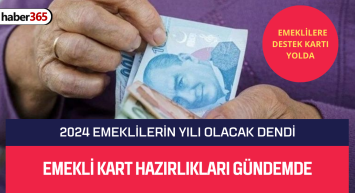 Emekli kart için hazırlıklara başlandı! Kimlerin yararlanabileceği tek tek belli oldu