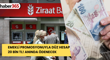 Emeklilere büyük müjde Ziraat Bankası’ndan verildi! Düz hesapla 20.000 TL nakit ödeme verilecek