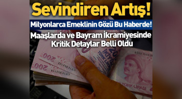 Emekliye iki müjde birden: Emekli maaşları ve emekli bayram ikramiyesinde kritik detay belli oldu!