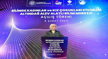 Emine Erdoğan, ‘Bilimde Kadın ve Kız Çocukları Günü'nde Alev Alatlı Bilim Merkezi açılışına katıldı: Eğitim ve teknolojiye verdiği önemle dikkat çekti!