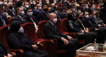 Erdoğan, Eren Bülbül ve Astsubay Ferhat Gedik'in Hayatını Anlatan Kesişme; İyi ki Varsın Eren'in Galasına Katıldı