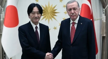 Erdoğan, Japonya Veliaht Prensi Fumihito ile görüştü