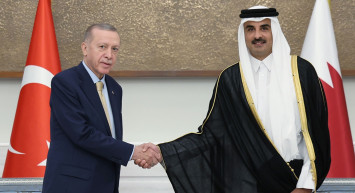 Erdoğan Katar Emiri ile telefonda görüştü: ‘‘İslam dünyası birlik içinde olmalı’’