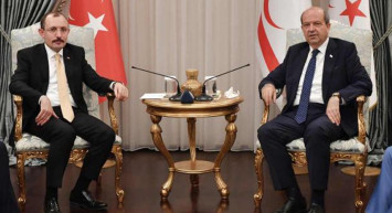 Ersin Tatar, Ticaret Bakanı Muş'la Bir Araya Geldi