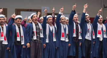 Erzurum İslami İlimler Akademisi’nden Filistin’e tam destek: ‘’Amacımız, bu zulmü dünyaya duyurmak ve kardeşlerimize destek olmaktı."