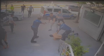 Eskişehir'de Kesici Aletlerle Aracı Çizilen Kişi, Polise Şikayette Bulunurken Saldırıya Uğradı