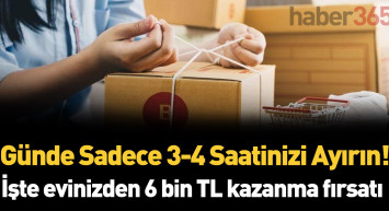 Evde çalışarak nasıl para kazanılır? İŞKUR’a başvurarak evden çalışıp TAM 6 bin TL kazanabilirsiniz