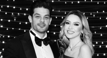 Evlilik arifesindeki Hadise'yle Mehmet Dinçerler çifti otel kaçamağı yaparken gazetecilere yakalandı