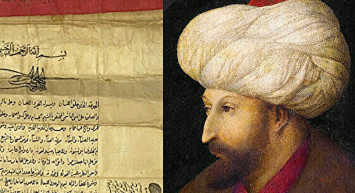 Fatih'in Fermanı Londra'da Satışa Çıktı