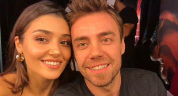 Fenerbahçe'nin Basketbol Maçına Eski Aşıklardan Hande Erçel'le Murat Dalkılıç'ın Bir Araya Gelmesi Damga Vurdu