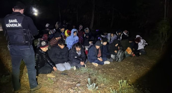 Fethiye'de 58 Düzensiz Göçmen Yakalandı