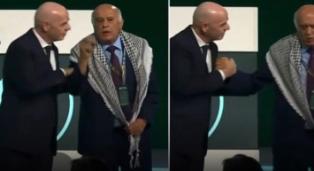 Filistin Başkanı, İsrailli Temsilciyle Tokalaşmayı Reddetti