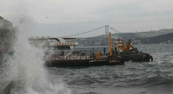 Fırtına nedeni ile çok sayıda BUDO seferi iptal edildi