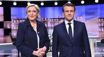 Fransa'da cumhurbaşkanı seçiminin ilk turu sonuçlandı: Macron ve Le Pen ikinci turda yarışacak!