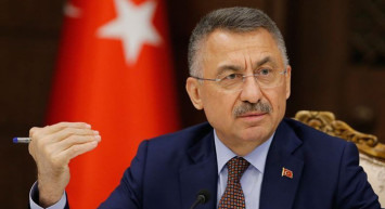 Fuat Oktay İdlib'te Şehit Olan Askerimiz için Başsağlığı Mesajı Yayınladı