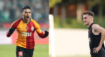 Galatasaray'da Falcao ile Kerem Hastaneye Kaldırıldı