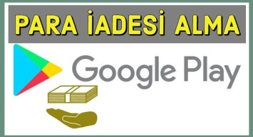 Google Play geri ödeme yöntemleri