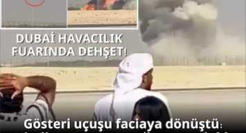 Gösteri uçuşu faciaya dönüştü: Hindistan savaş uçağı yere çakıldı