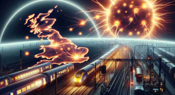 Güneş fırtınası için korkutan uyarı: Tren kazaları meydana gelebilir!