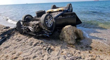 Haciz gelen otomobilini göz göre göre uçurumdan aşağı attı! O anları saniye saniye kayda aldı