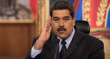 Halk referandumda evet dedi: Venezuela başkanı Maduro sosyal medyadan ülkenin yeni haritasın paylaştı