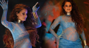 Hamile haliyle seyircileri coşturdu: Atiye üçüncü çocuğu için gün sayıyor