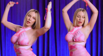 Hande Sarıoğlu yeni videosu ile ortalığı kasıp kavurdu! Sarıoğlu’ndan lolipop dansı