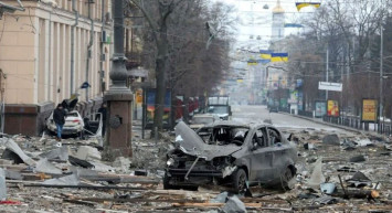 Harkov cehennemi yaşıyor! Ortalık yangın yeri her yerde cesetler var