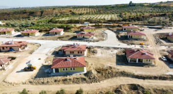 Hatay’daki köy evleri bitmek üzere: Haftaya sahiplerine teslim edilecek