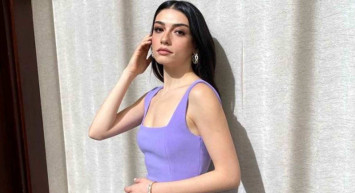 Hazar Ergüçlü göğüs dekolteli pozuna alevli yorumlar